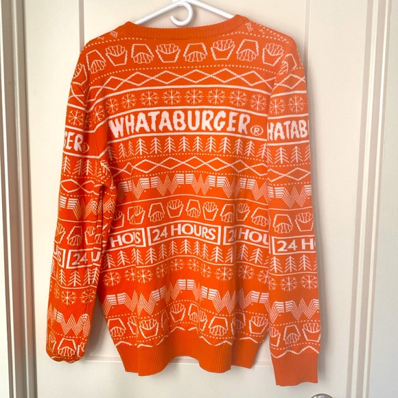 2018 Whataburger Christmas Sweater - Picture 2 of 3